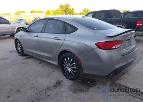 2015 Chrysler 200 S z USA, uszkodzony, nr VIN 1C3CCCBBXFN698461